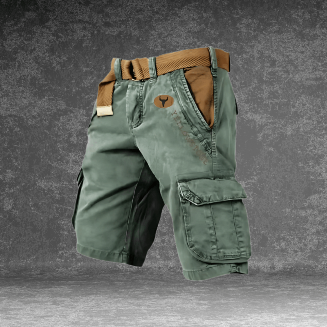 Men’s Cargo Shorts With Practical Pocket Storage