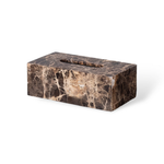Dark Marble Vanity Set for Clutter-Free Countertops