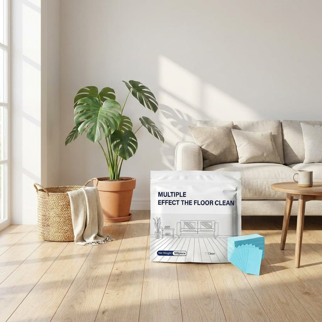 Dissolvable Floor Cleaner Tablets for Easy Upkeep