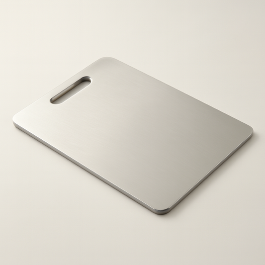 Stainless Steel Prep Board for Cleaner Cutting