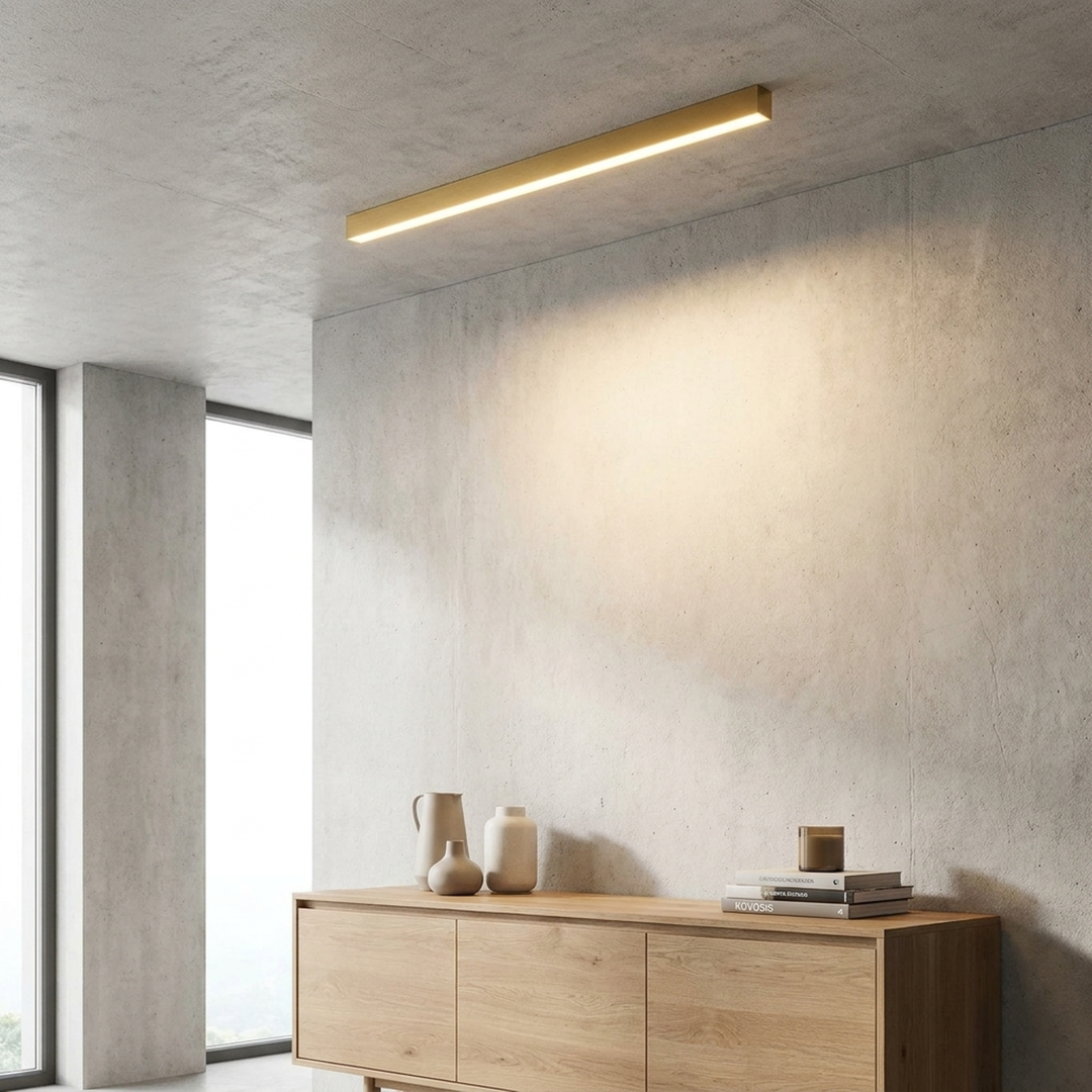 Scandinavian LED Ceiling Light for Clear Illumination