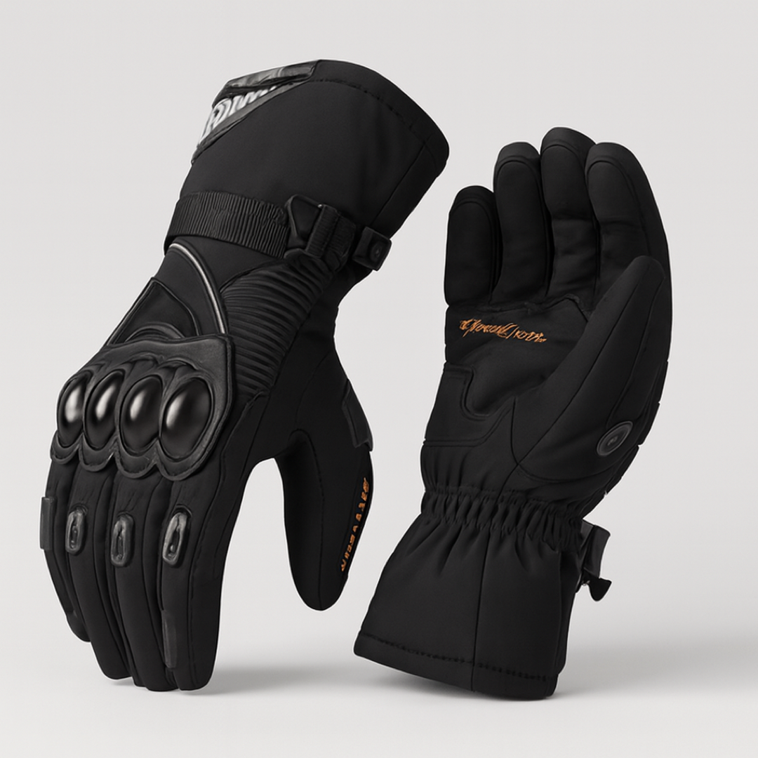Insulated Motorcycle Gloves for Warm,