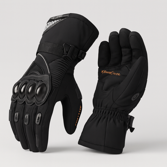 Isolierte Motorradhandschuhe für warme Hände
