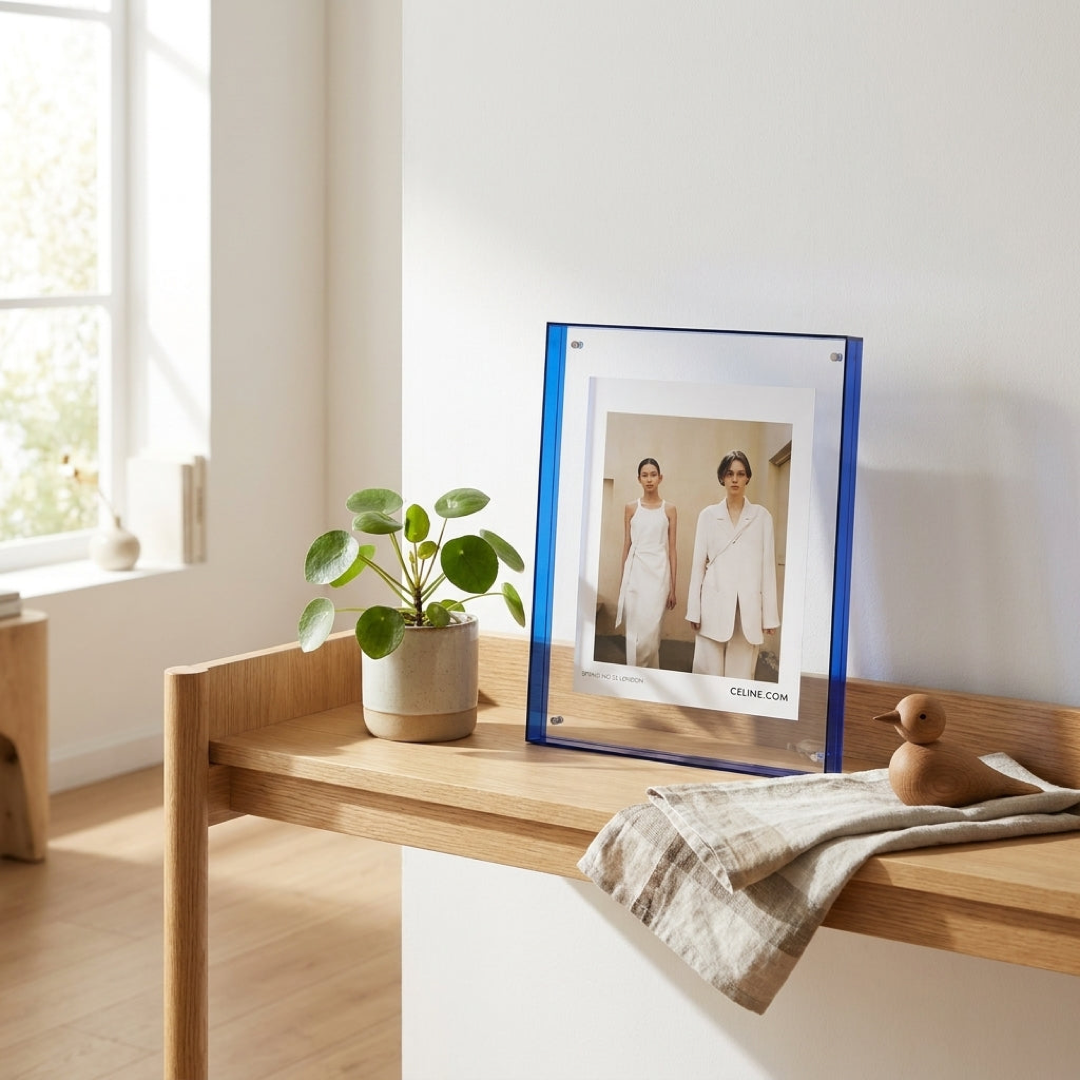 Magnetic Acrylic Photo Frame for Easy Swaps