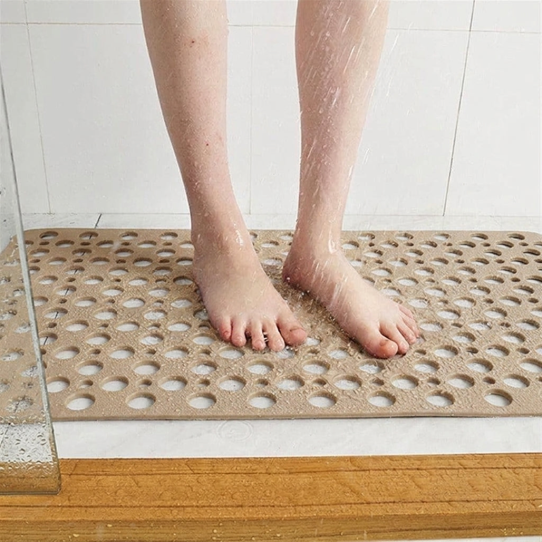 Non-Slip Shower Mat with Suction Cups