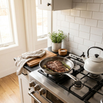 Uncoated Titanium Pan for Any Hob