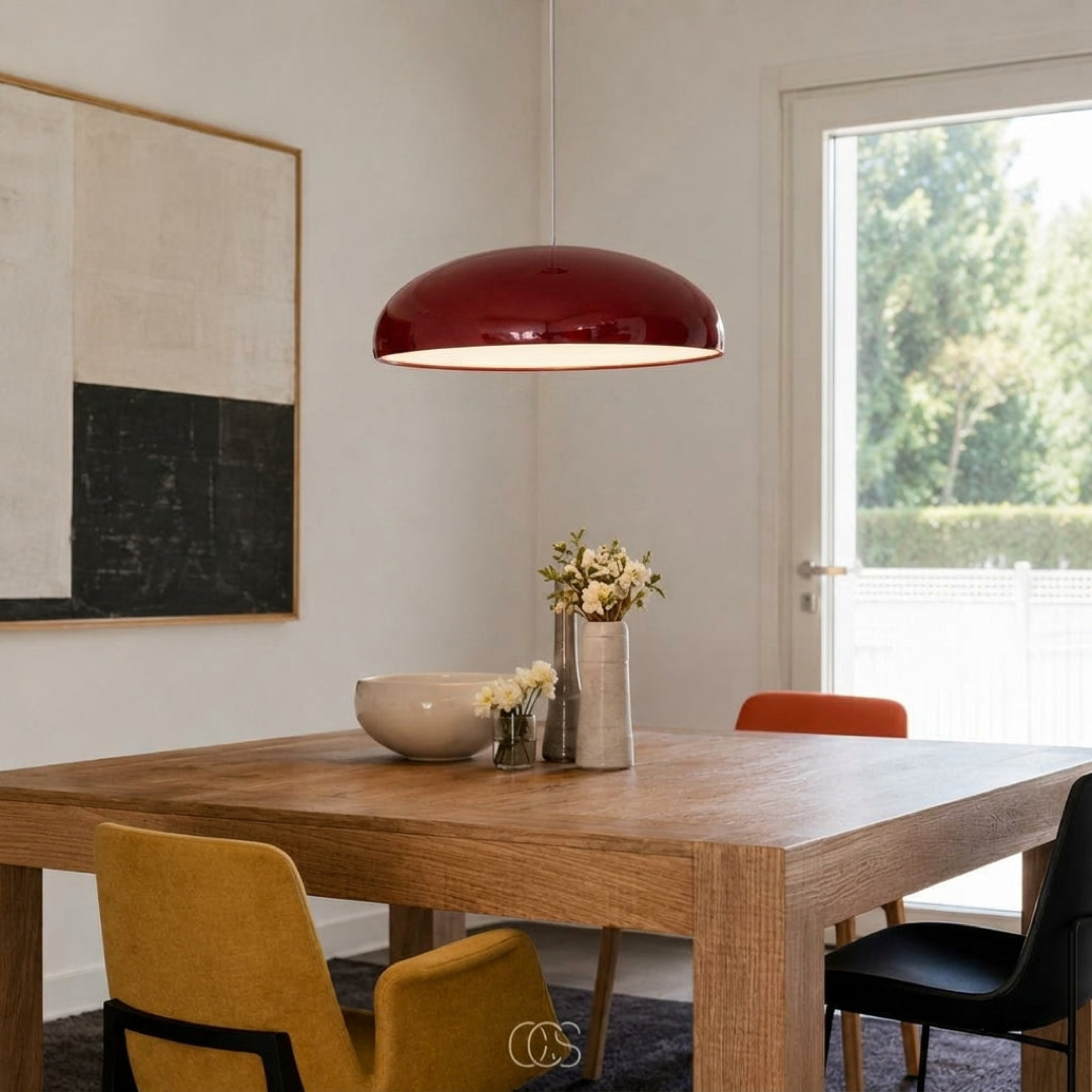 Retro Glass Pendant Light for Inviting Ambience