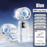 Portable Ice-Cooling Fan for Rapid Relief