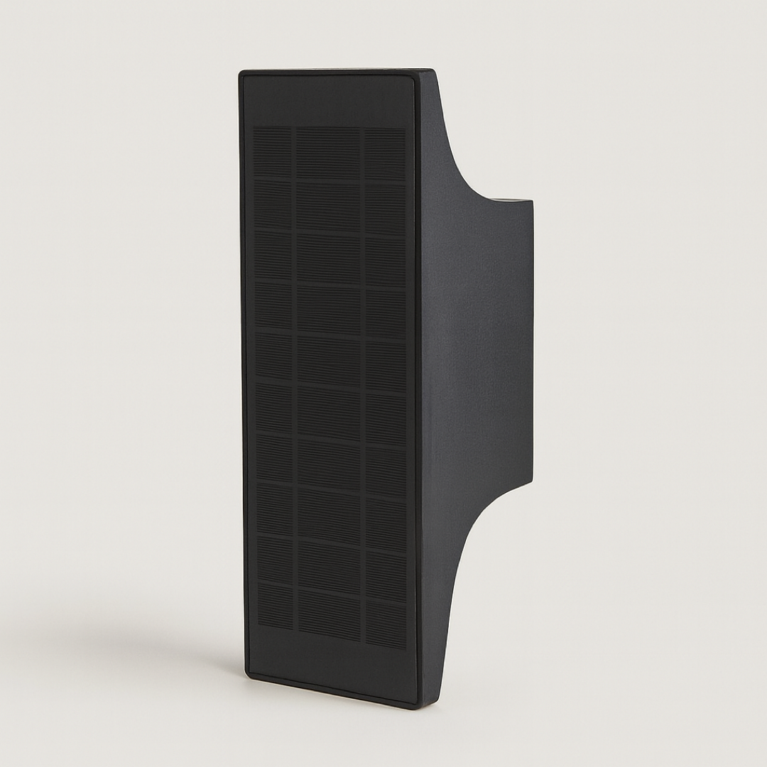 Up & Down Solar Wall Light for Dusk-to-Dawn Glow