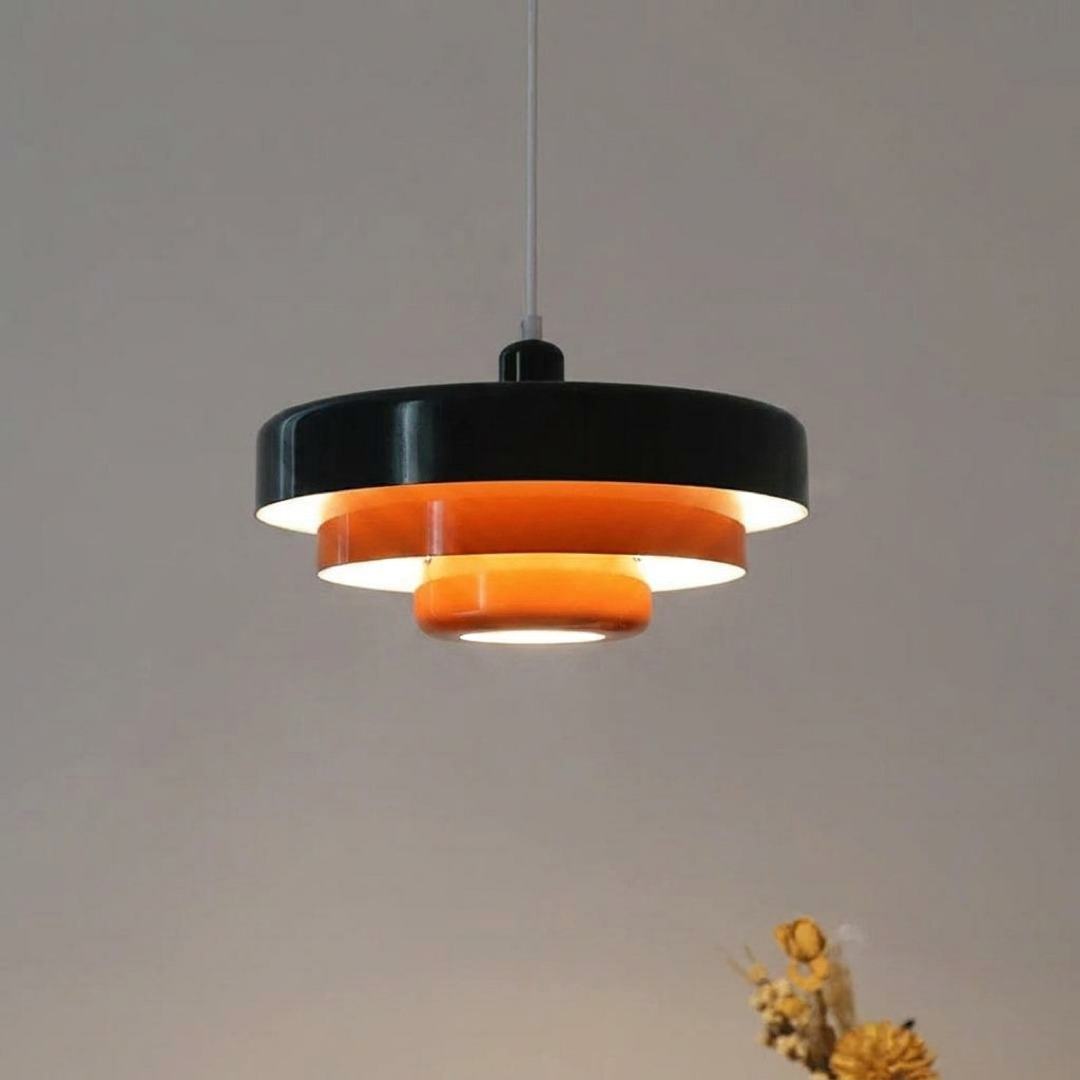 Three-Tier Pendant Light for a Cozy Glow
