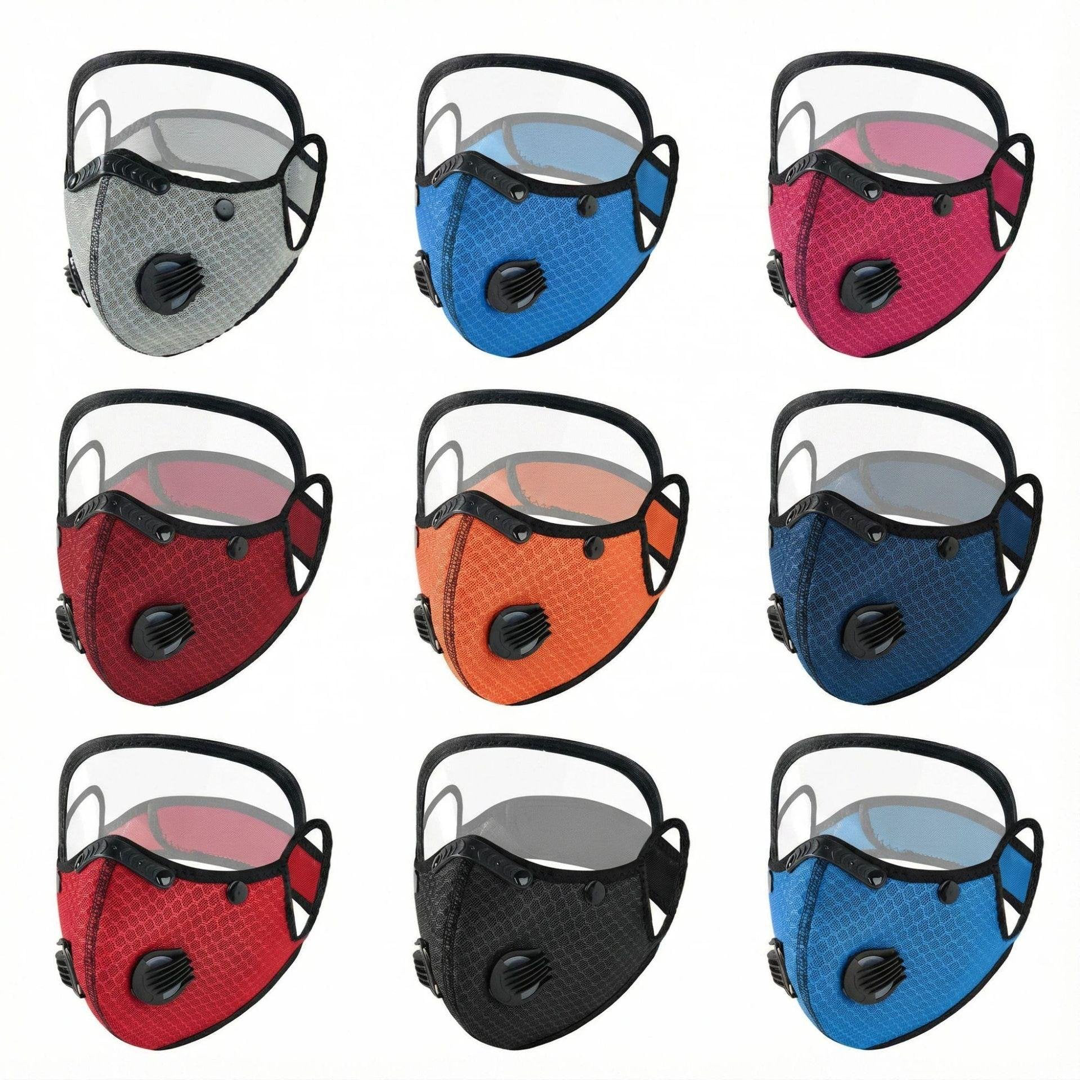 Adjustable Carbon Filter Mask for Dusty Tasks