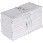 Linen Dinner Napkins for Effortless Hosting – Set of 12