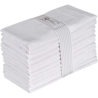 Linen Dinner Napkins for Effortless Hosting – Set of 12