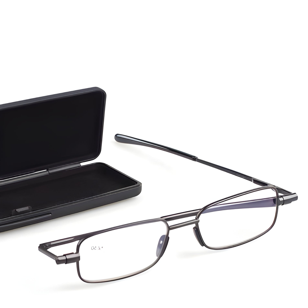 Pocket Reading Glasses With Slim Travel Case
