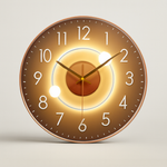 Quiet Wall Clock for Easy Time Checks