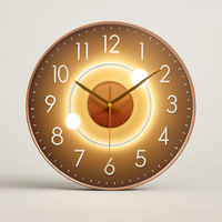 Quiet Wall Clock for Easy Time Checks