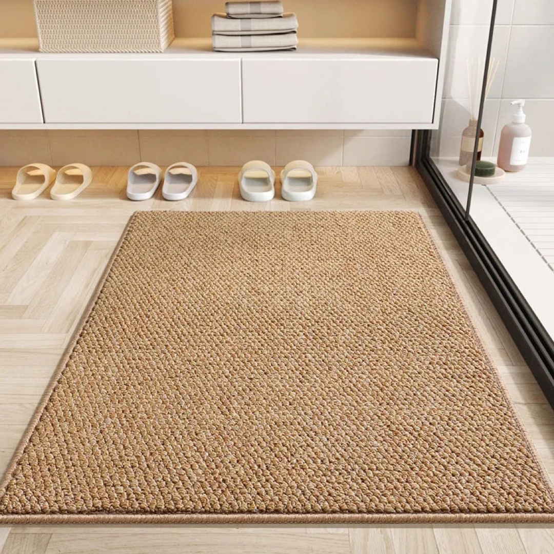 Geometric Entry Mat for Dry, Tidy Floors