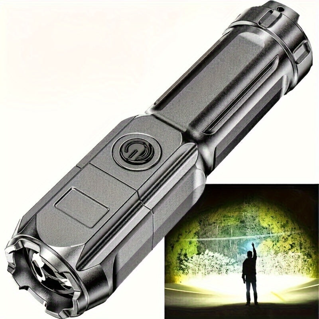 Zoom Beam Flashlight for Light Anywhere