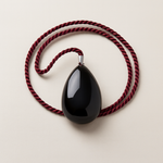 Obsidian Teardrop Necklace – Effortless Everyday Style