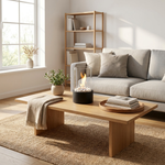 Portable Tabletop Fireplace for Smoke-Free Ambiance