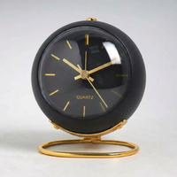 Silent Bedside Clock With Nighttime Backlight