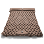Self-Inflating Double Mattress for Easy Rest