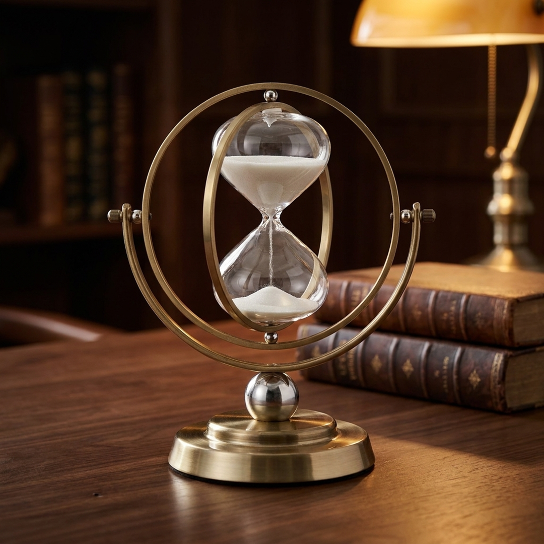 Suspended Hourglass Timer – Artful Timekeeping