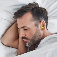Silicone Noise-Reducing Earplugs for Better Sleep
