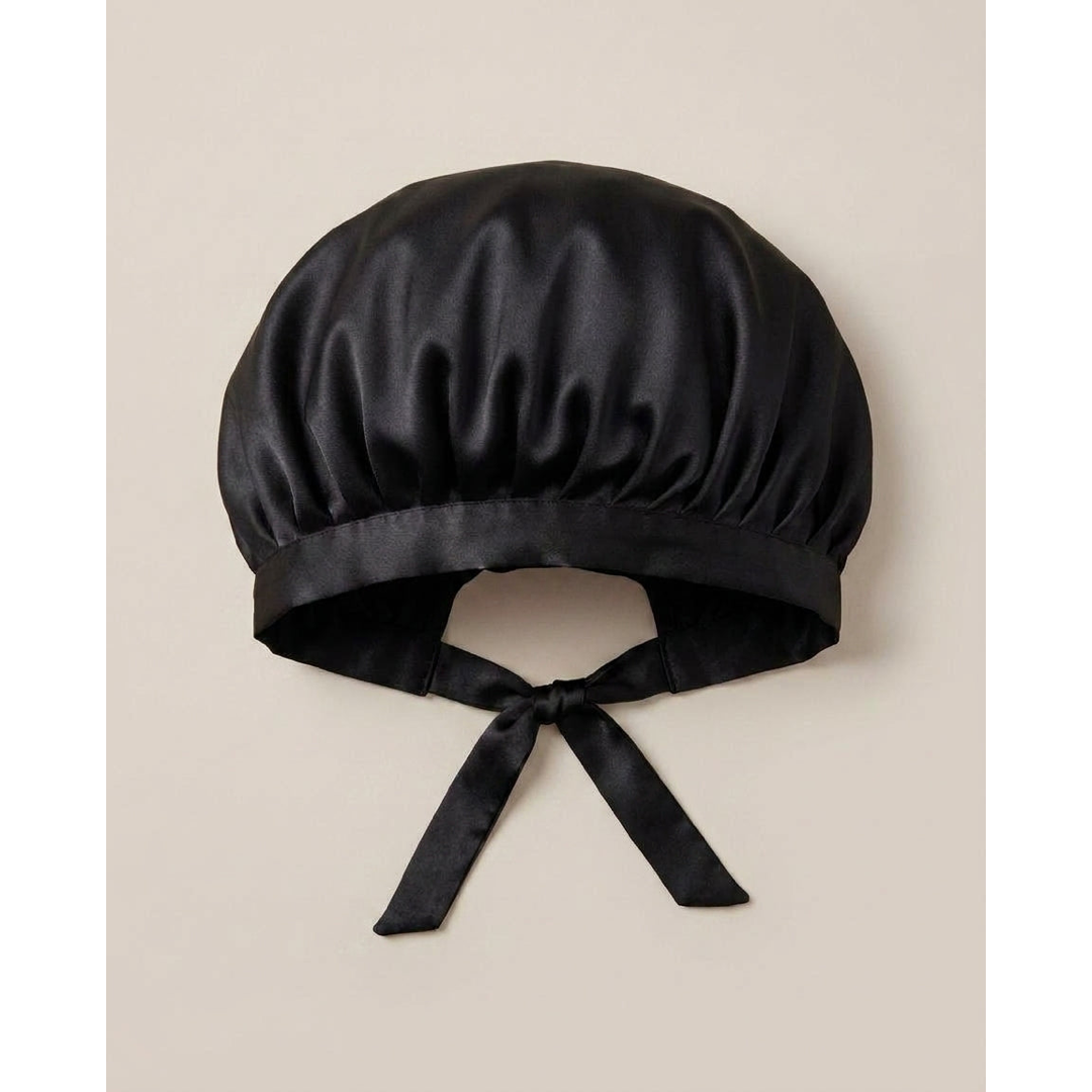 Adjustable Silk Sleep Bonnet for Healthier Hair