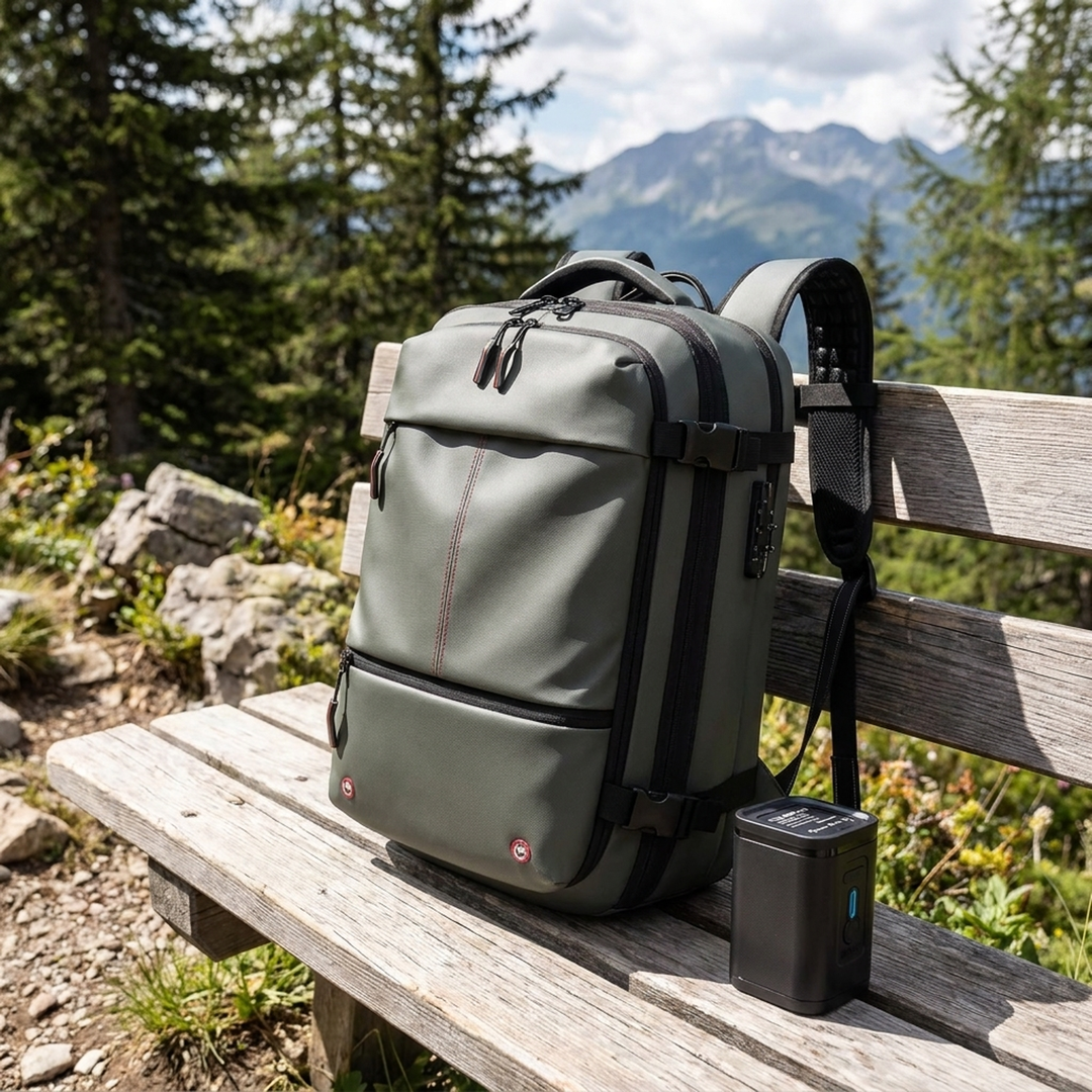 Compressible Laptop Backpack for Easier Packing