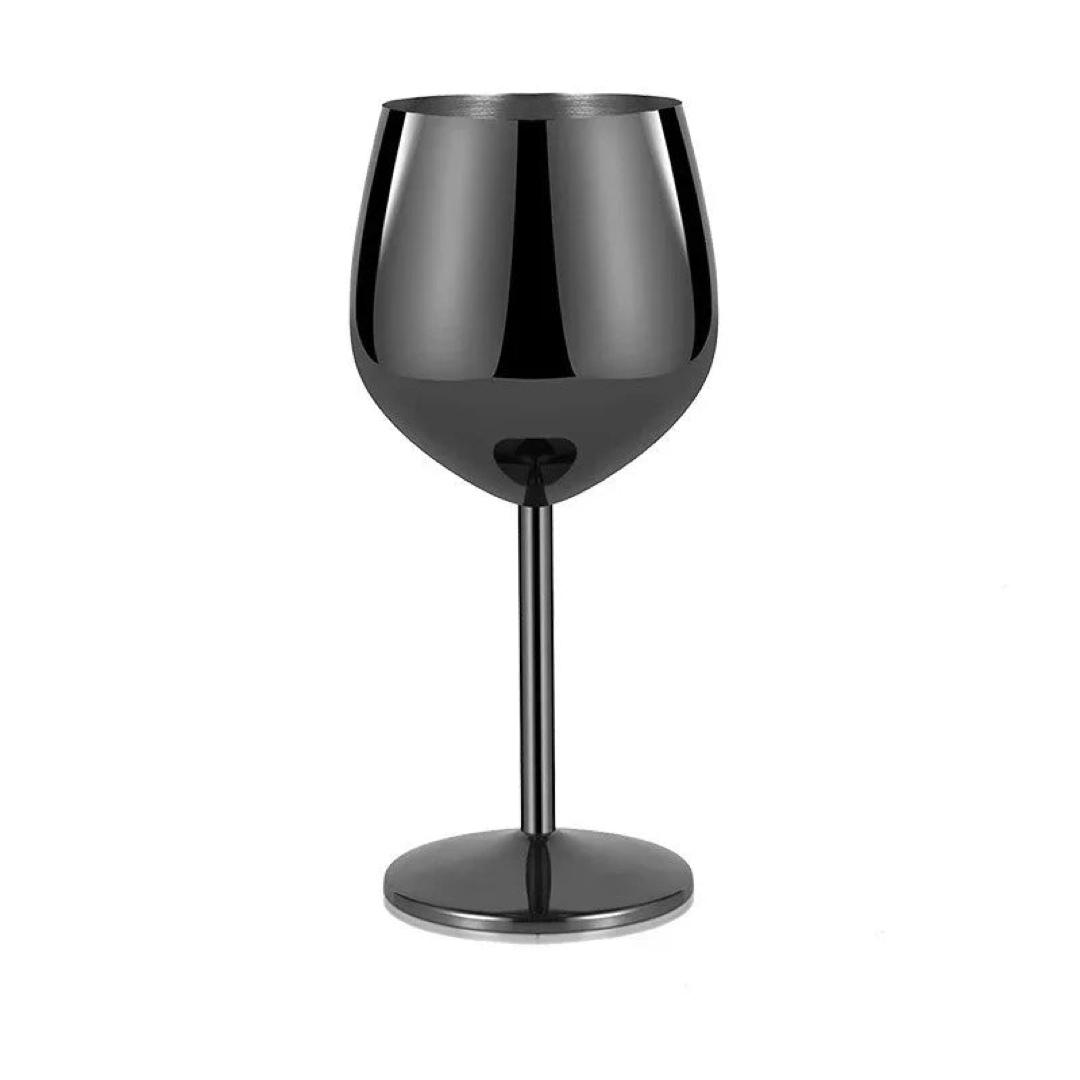 Shatterproof Steel Wine Goblet Keeps Drinks Cool