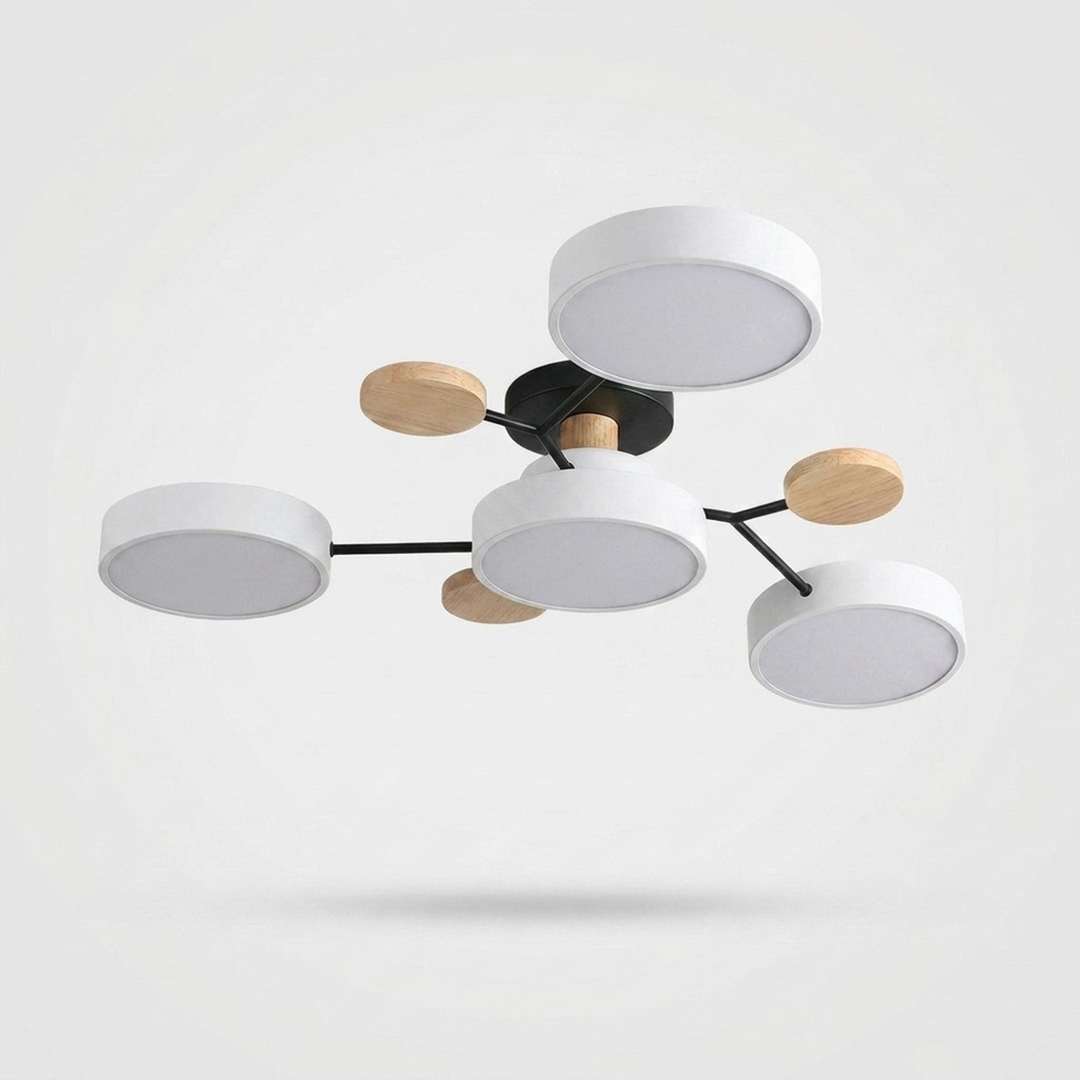 Minimalist LED Ceiling Light – Space-Saving Glow