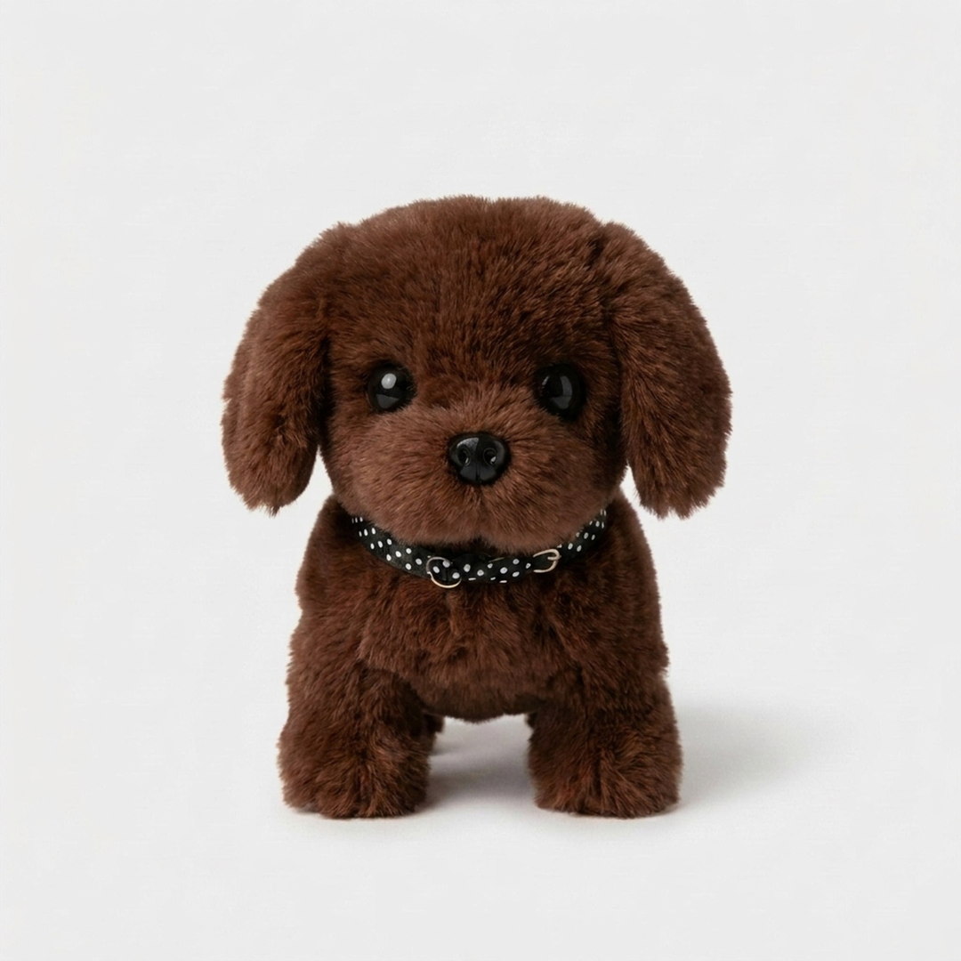 Responsive Plush Puppy for Cheerful Companionship