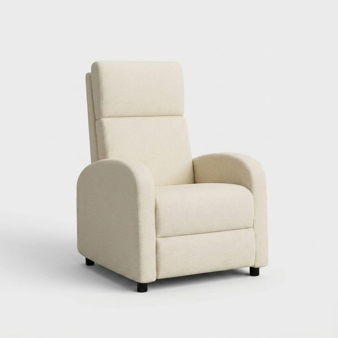 High-Back Recliner With Tuckaway Footrest