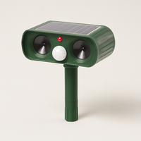 Solar Garden Guard for Humane Animal Control