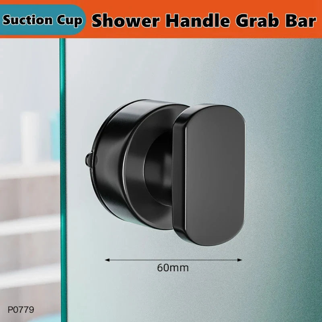 Suction Shower Grab Bar for Safer Bathing