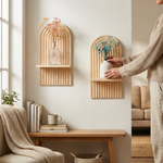 Boho Floating Shelves For Clutter-Free Walls