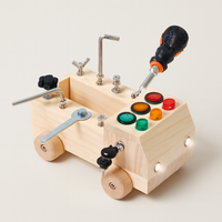 Hands-On Busy Board for Skill-Building Play