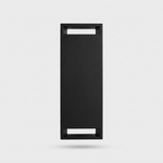 Sculptural LED Wall Light for Indoor-Outdoor Glow