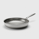 Hammered Titanium Skillet for Easy Cleanup