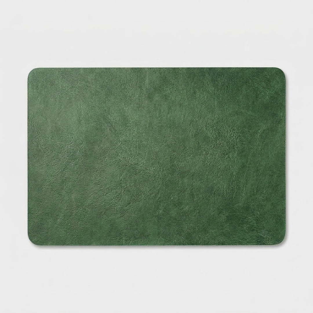 Faux Leather Placemats for Heat and Spill Protection