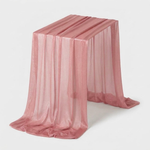 Sheer Table Runner for Effortless Event Styling