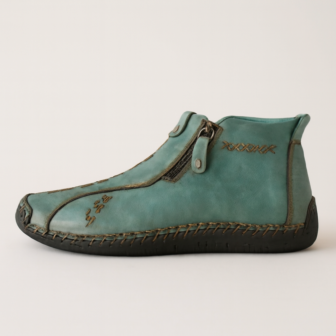 Men's Zip-Up PU Boots for Effortless Wear