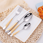 Textured Cutlery Set for Effortless Table Style