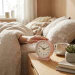 Silent Sweep Alarm Clock for Peaceful Sleep