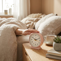 Silent Sweep Alarm Clock for Peaceful Sleep