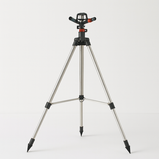Adjustable Tripod Sprinkler for Even Coverage