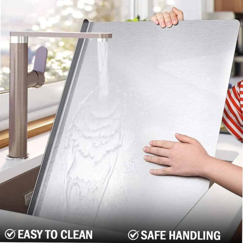 Stainless Steel Cutting Board For Cleaner Prep