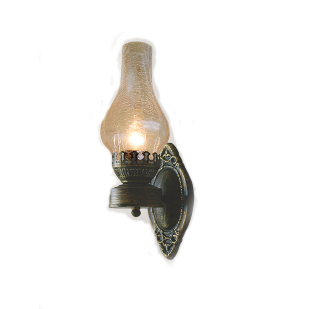 Kerosene-Style Wall Sconce for a Warm Glow