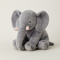 Plush Elephant Pillow for Soothing Snuggles